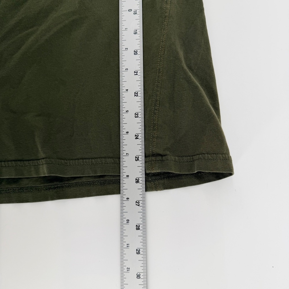 KUHL Wildfibre Polo Shirt Mens Medium Olive Green Organic Cotton Hiking 7242 - Picture 6 of 8